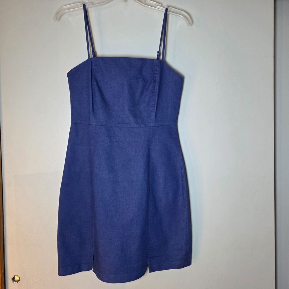 Altar'd State Women's Denim Mini Dress Size M Cowgirl Festival Western Event